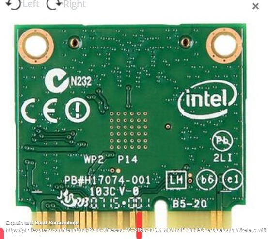 intel(r) dual band wireless-ac 3160 driver for lg electronics for mac osx